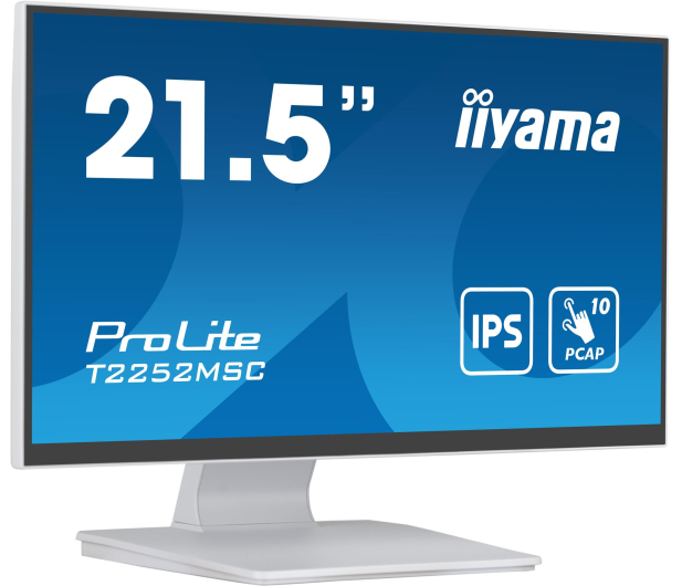 IIYAMA 21.5'' PROLITE T2252MSC-W2 Biały - 1177664 - zdjęcie 3